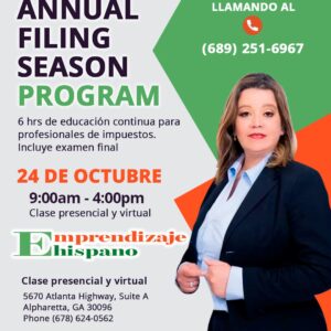 annual filing season program