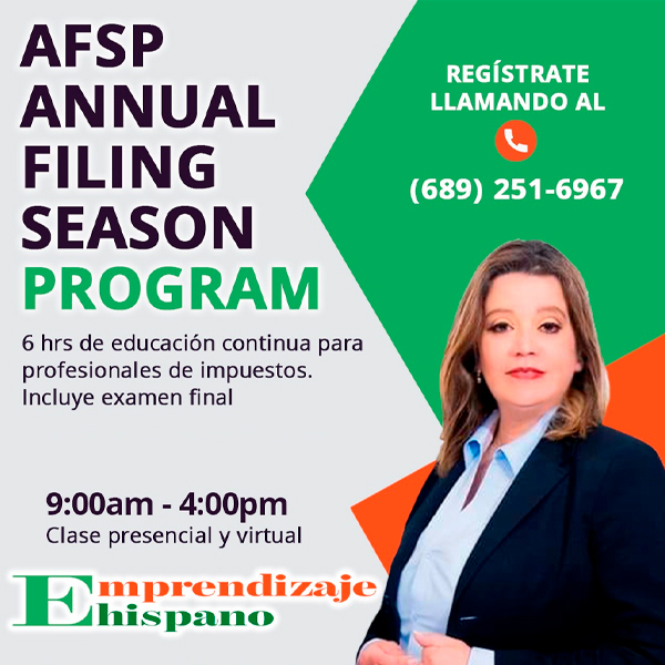 AFSP Annual Filing Season Program